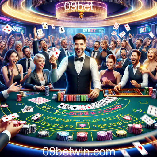 Experiência Imersiva nos Jogos Ao Vivo da 09bet